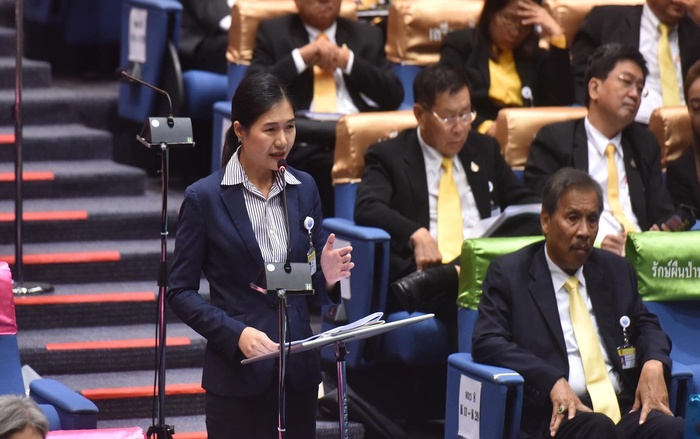 รัฐสภาไทยในการอภิปราย